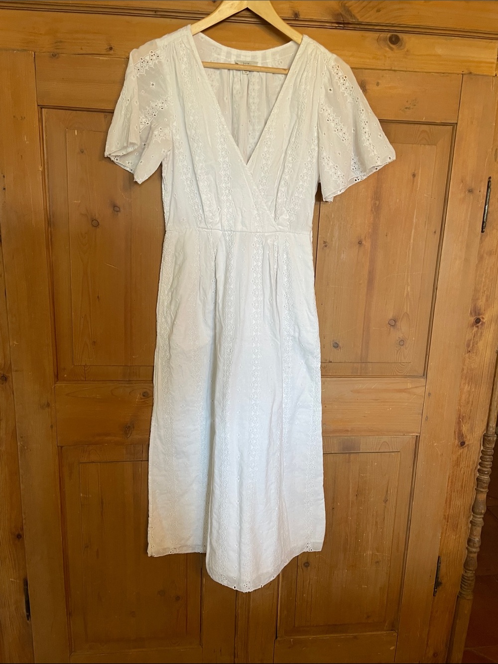 White Eyelet dress